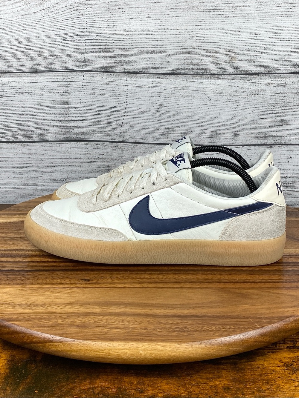 Nike Killshot 2 Sail Midnight Navy Gum Sole Shoes 432997-107 Men’s Size 9.5
